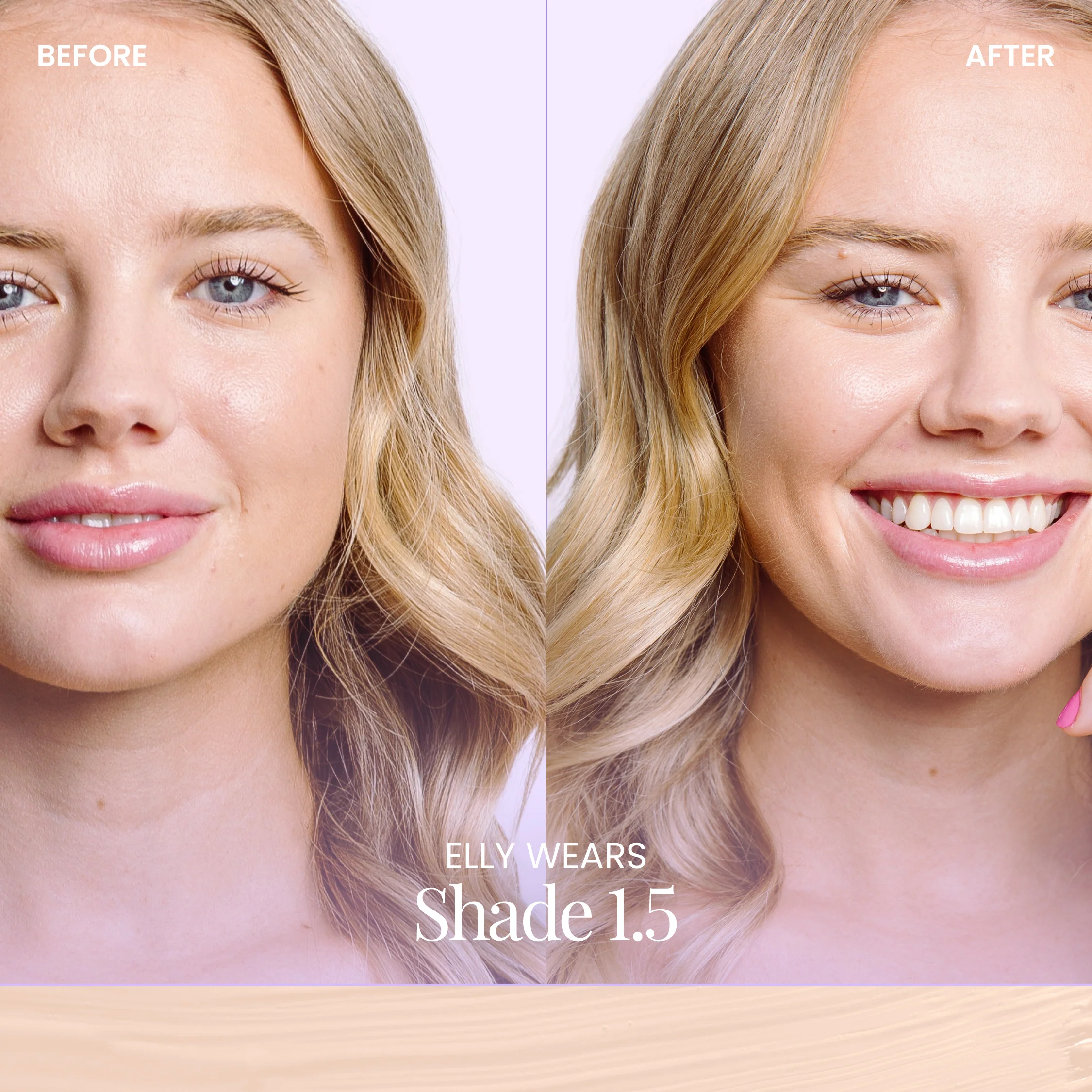 BeautyScreen⢠SPF50 Peptide Foundation Tint - 1.5 Fair Cool - Image 4