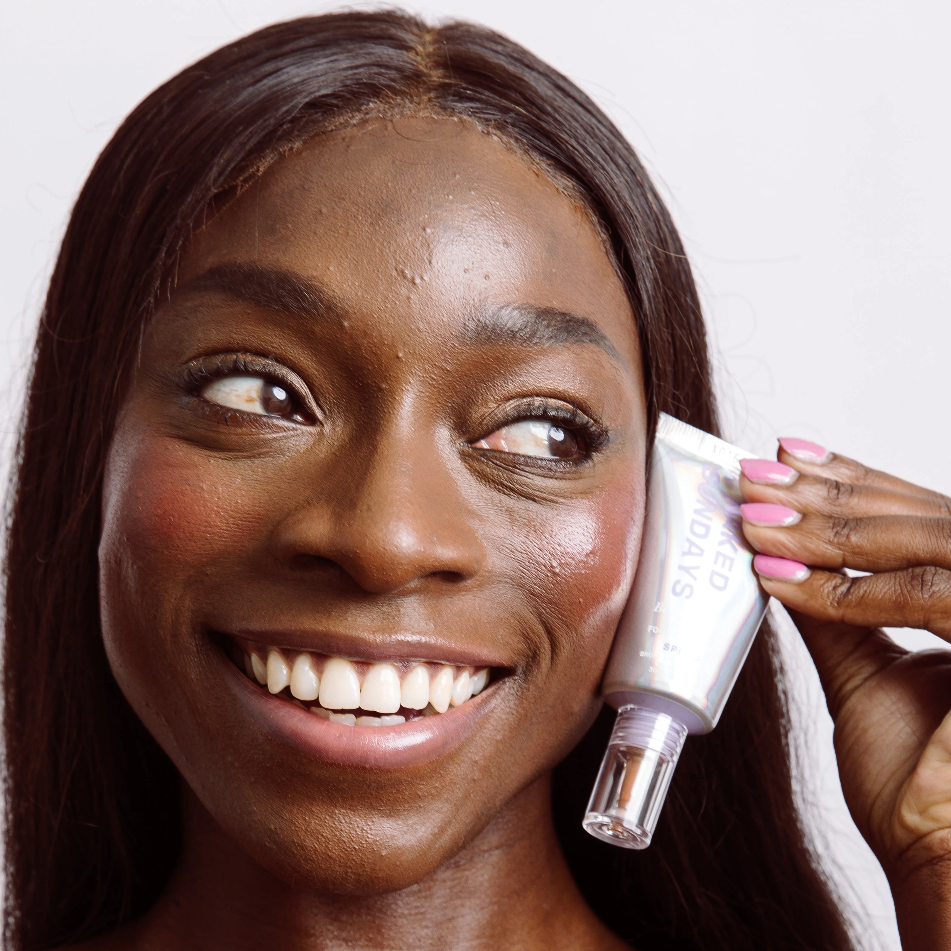 BeautyScreen⢠SPF50 Peptide Foundation Tint - 9.6. Rich Cool - Image 5