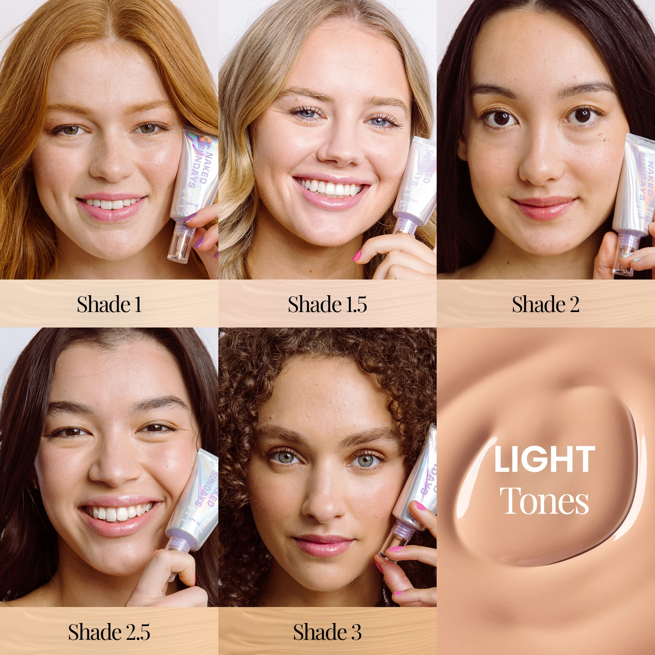 BeautyScreen™ SPF50 Peptide Foundation Tint Variants - Image 5