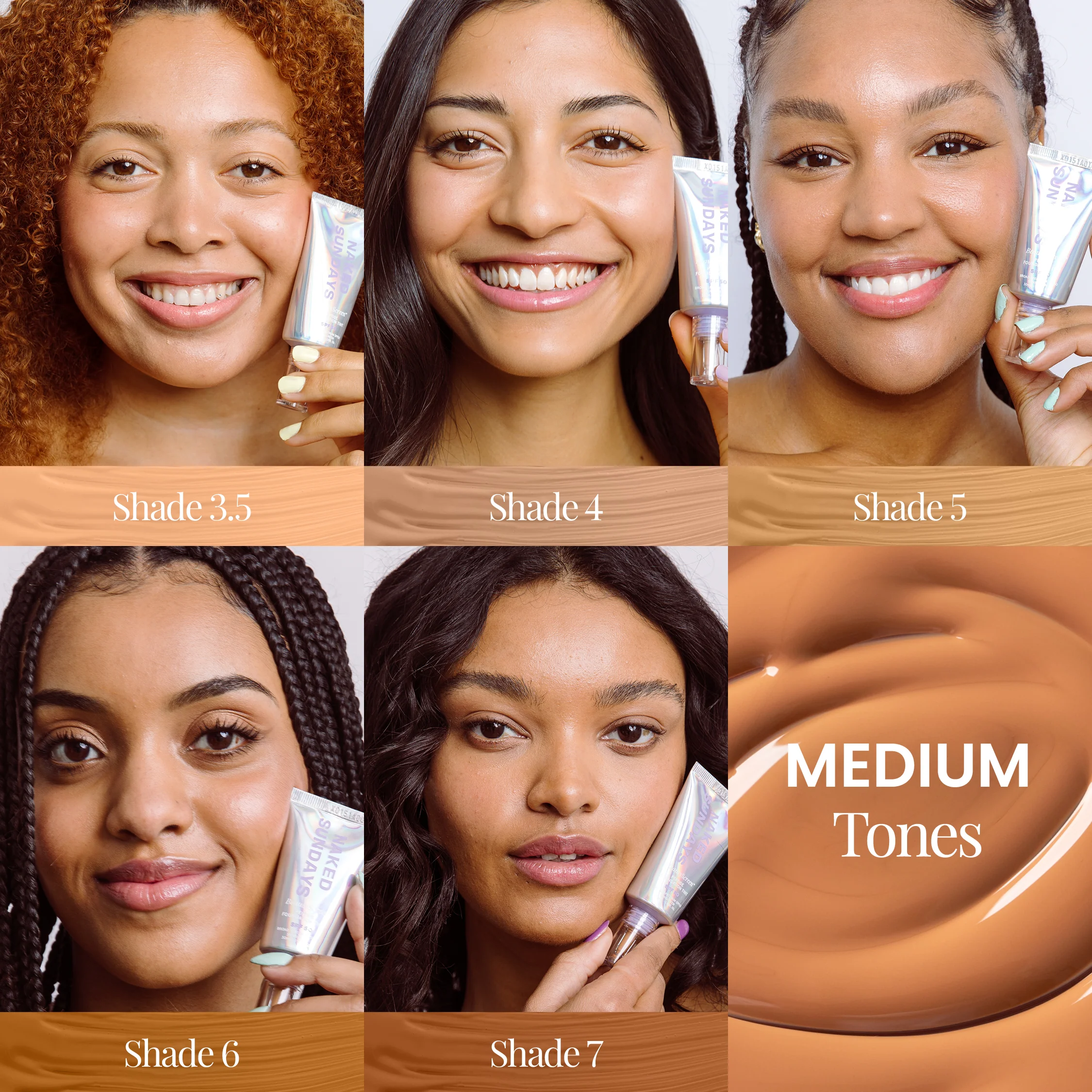 BeautyScreen™ SPF50 Peptide Foundation Tint Variants - Image 6