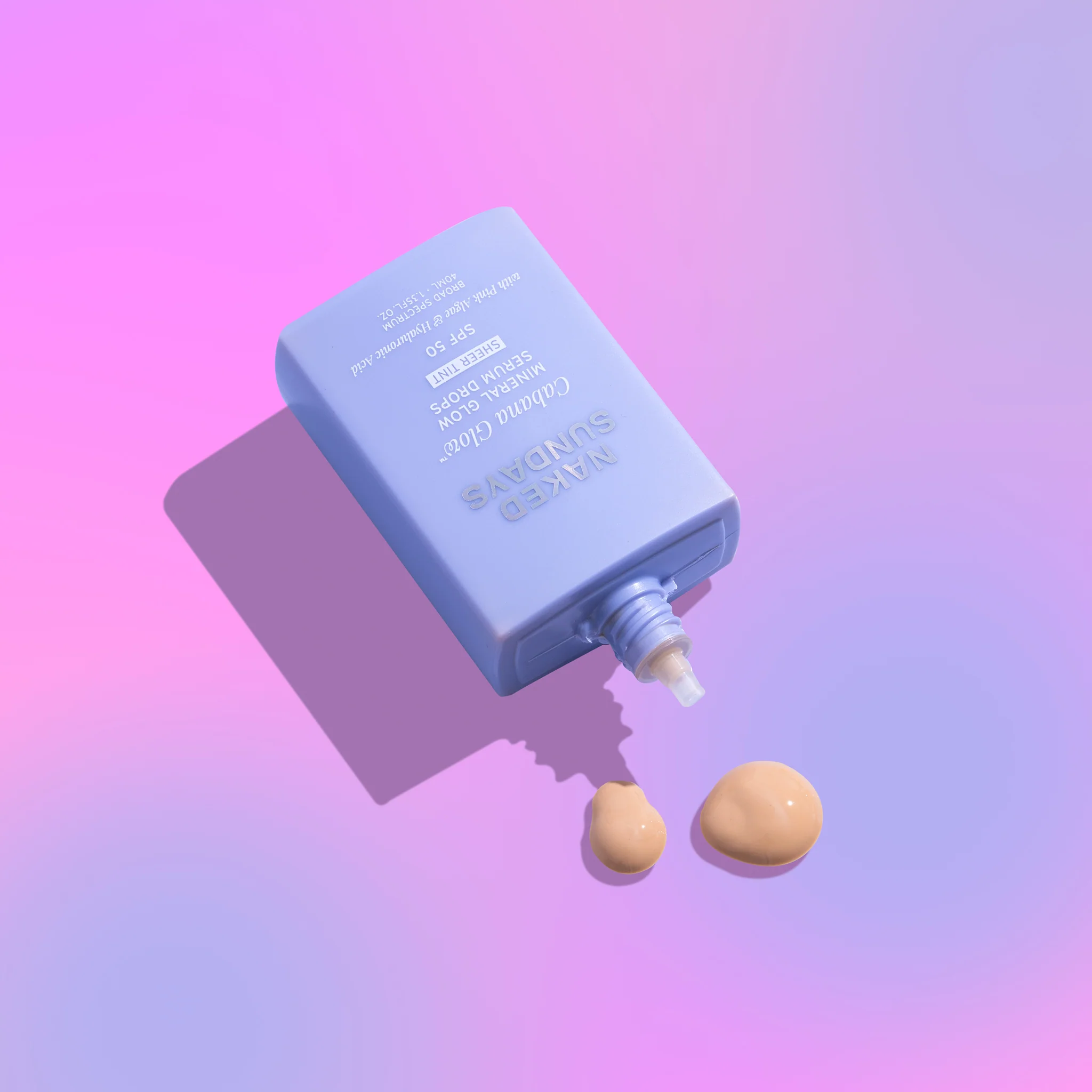 CabanaGlow™ SPF50 Glow Serum Drops -  Sheer Tint - Image 3