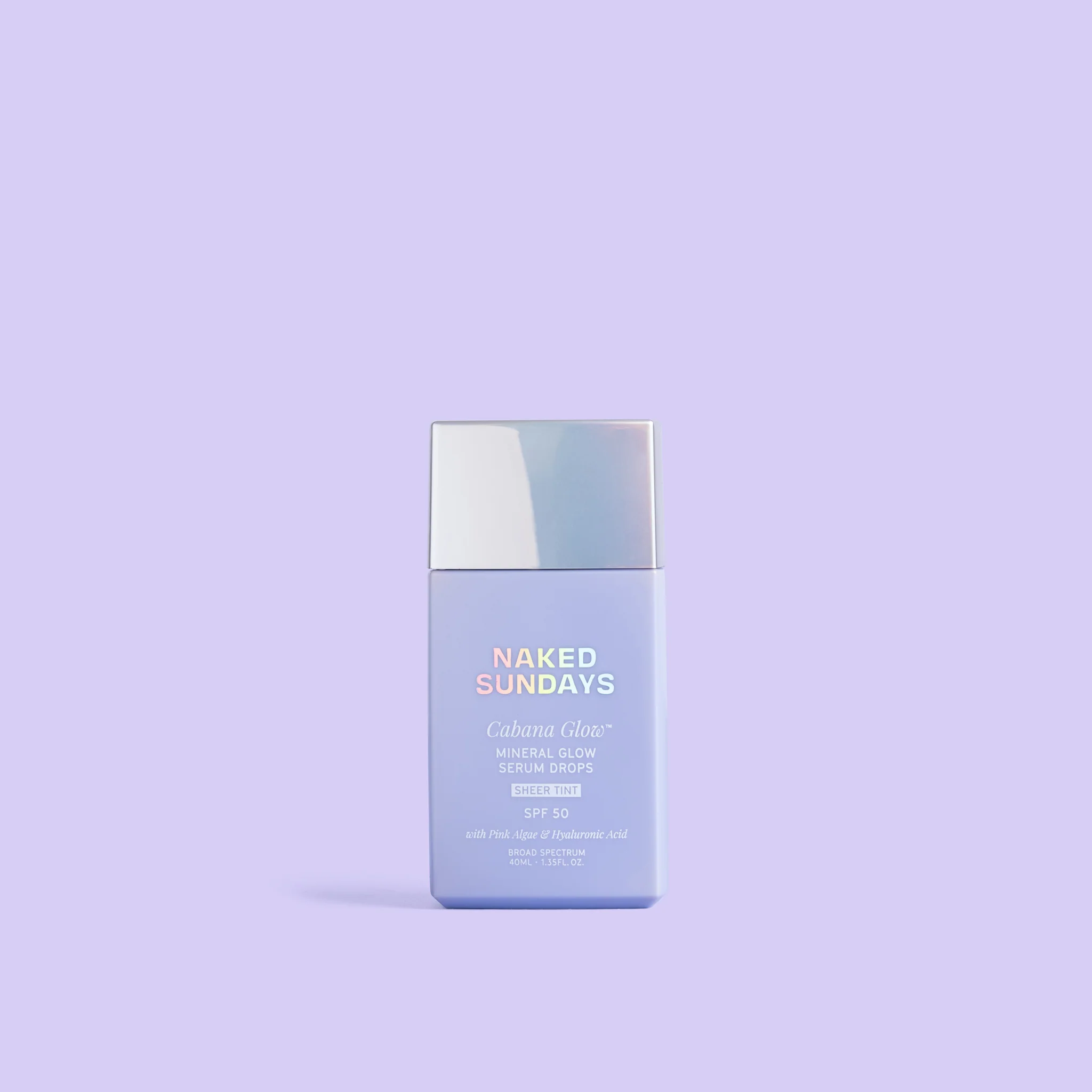 CabanaGlow™ SPF50 Glow Serum Drops -  Sheer Tint - Image 4