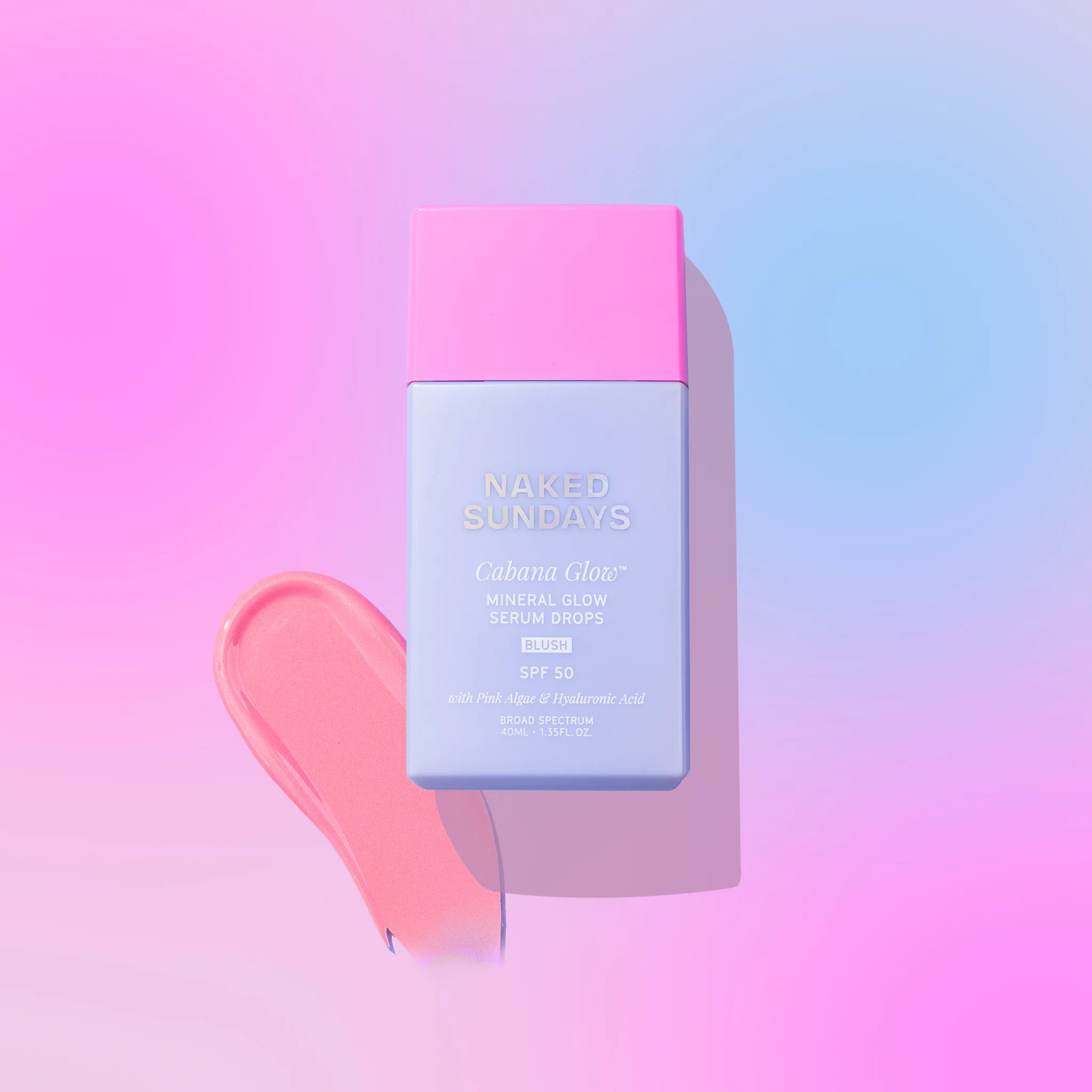 CabanaGlow™ SPF50 Glow Serum Drops - Blush - Image 3