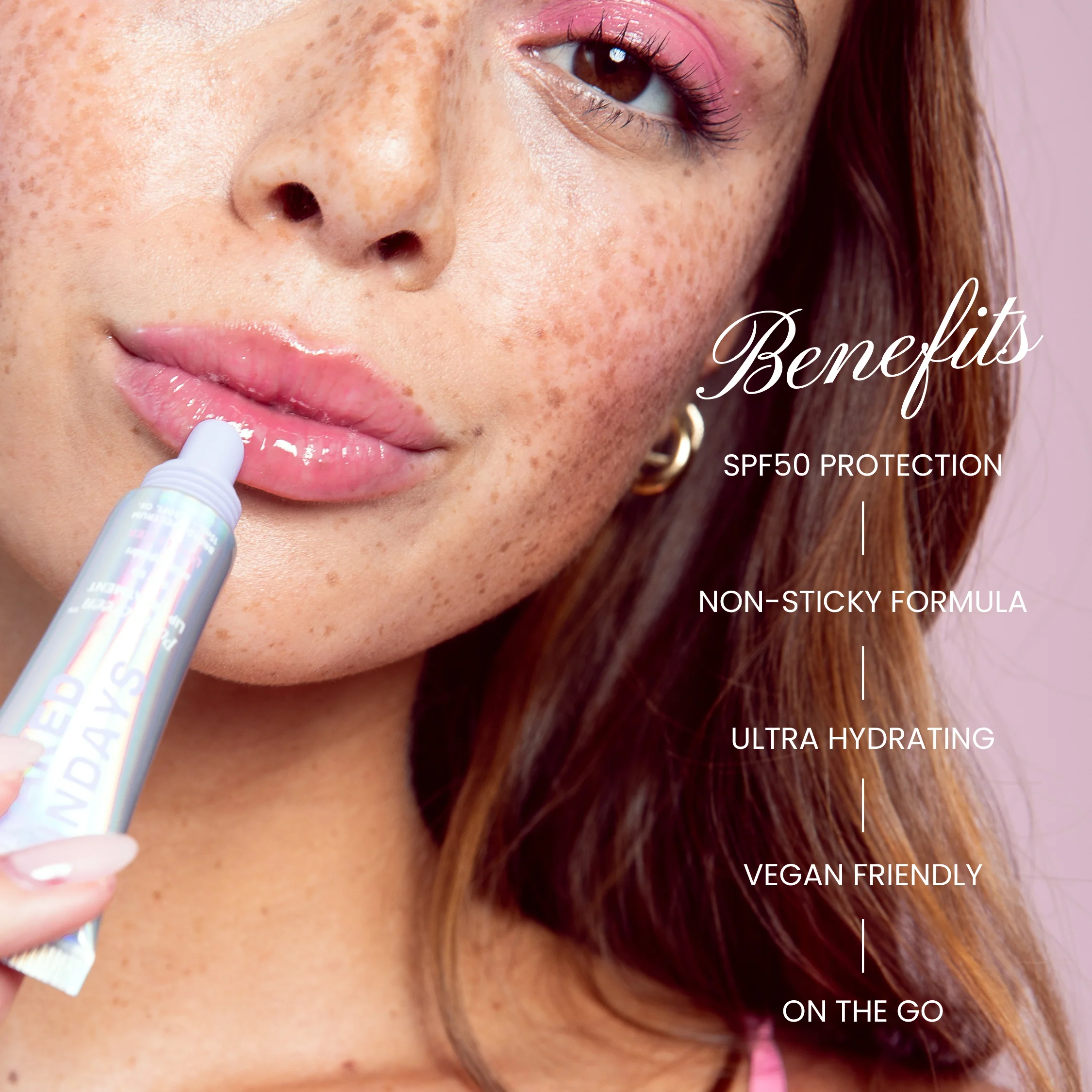 PoutScreen™ SPF50 Lip Treatment - Darling (Sheer Plum) - Image 3