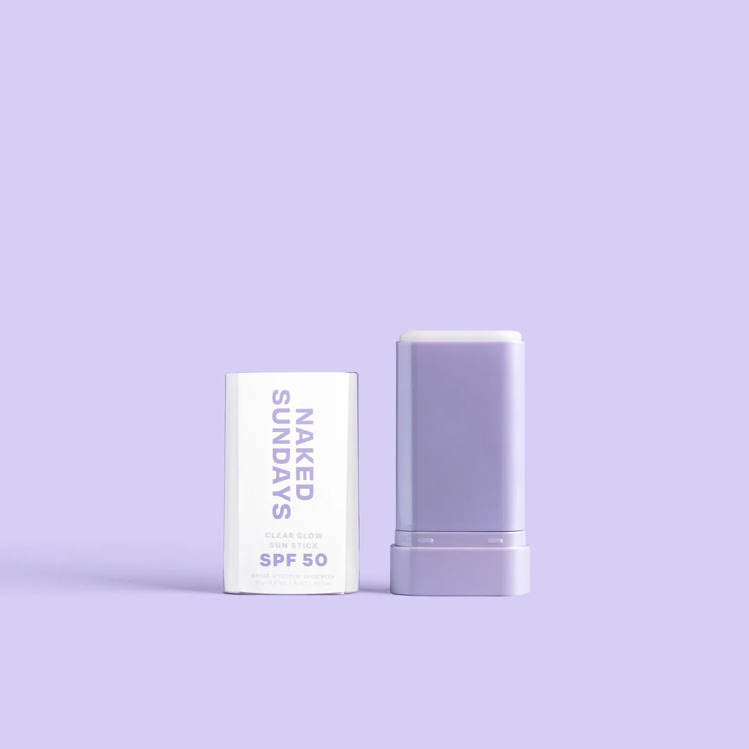 SPF50 Clear Glow Sun Stick (Dry Body Oil / Face Top Up Stick) - Image 6