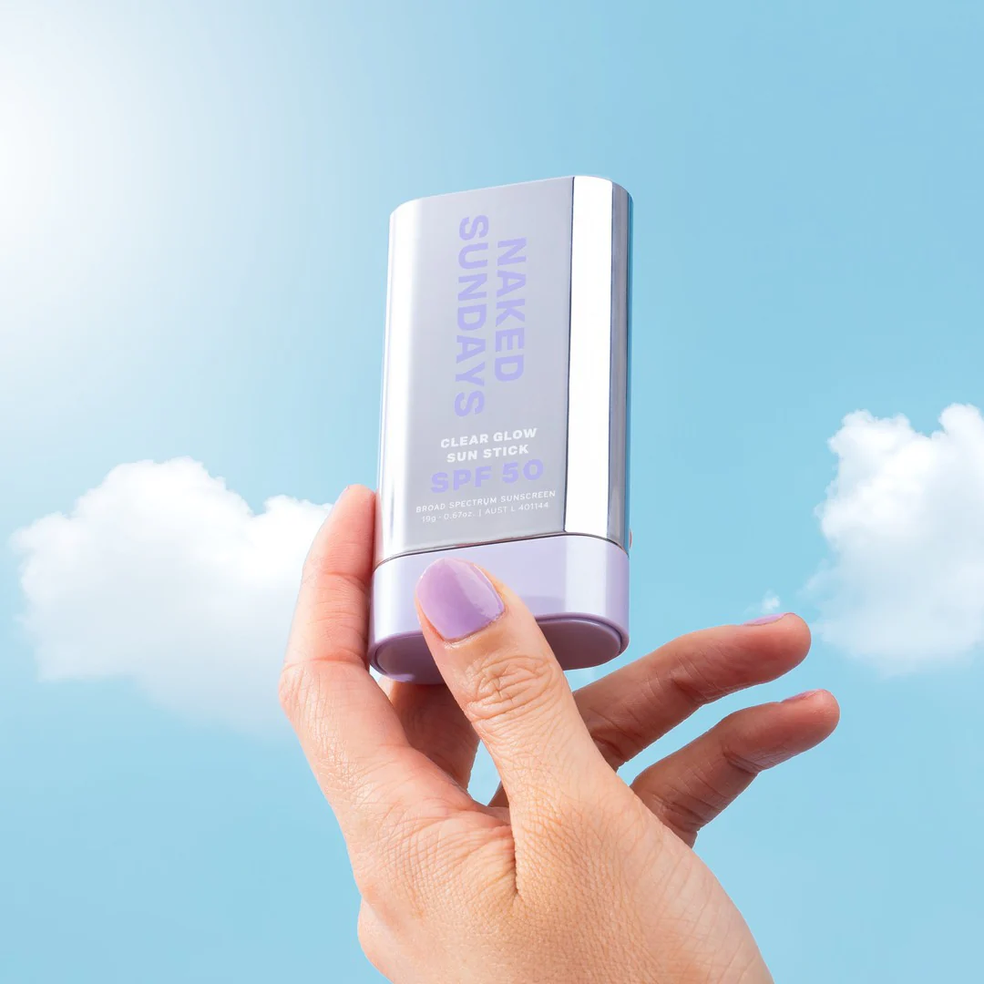 SPF50 Clear Glow Sun Stick (Dry Body Oil / Face Top Up Stick) - Image 8